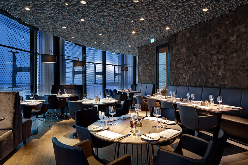 Sfeerbeeld van het restaurant van Fletcher Hotel Amsterdam